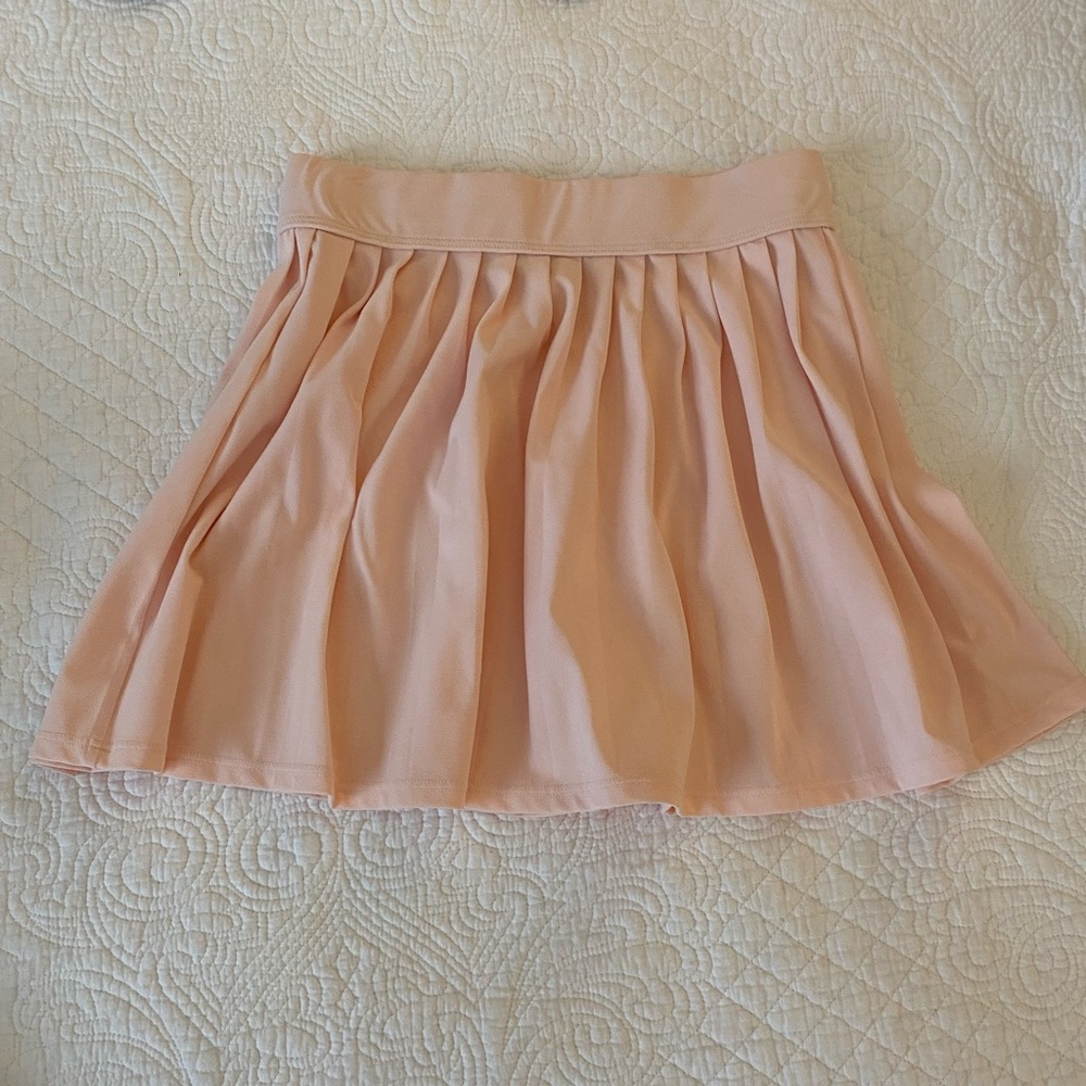 Kate Spade baby pink pleated skirt, M